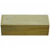 Dbl 6 Natural Finish Wooden Box (Dominoes not included)