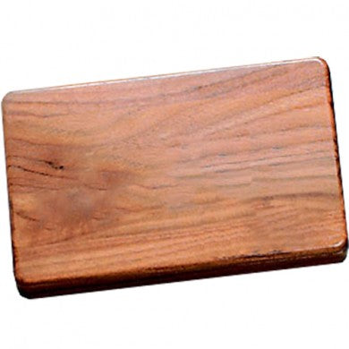 Walnut Case for TOURNAMENT Size Double 6 Dominoes