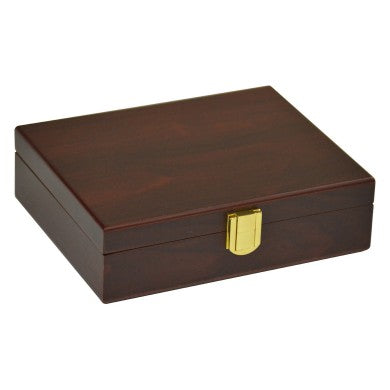 Matte Finish Wooden  Case (Dominoes not included)