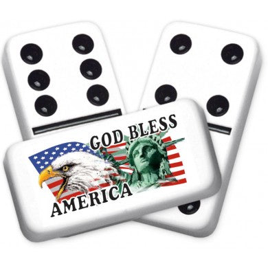 Professional Size Double 6 Americana Series Dominoes