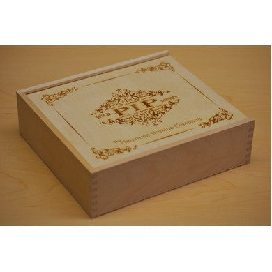 Custom Pip Dominoes in Basswood Case