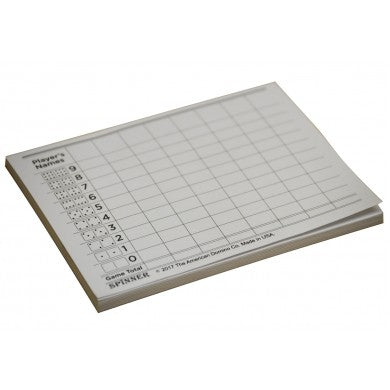 Spinner Scoring Pad